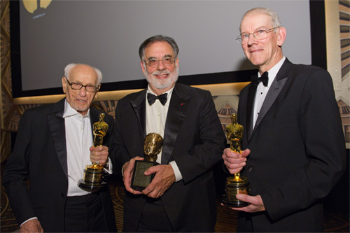 Eli Waalach, Francis Ford Coppola és Kevin Brownlow 2010-ben